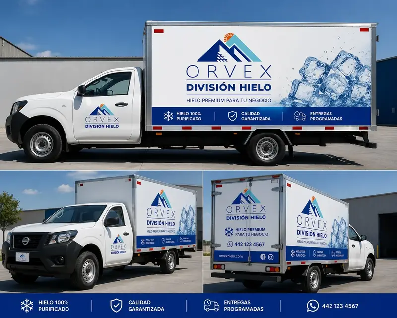 Flotilla rotulada de ORVEX Hielo